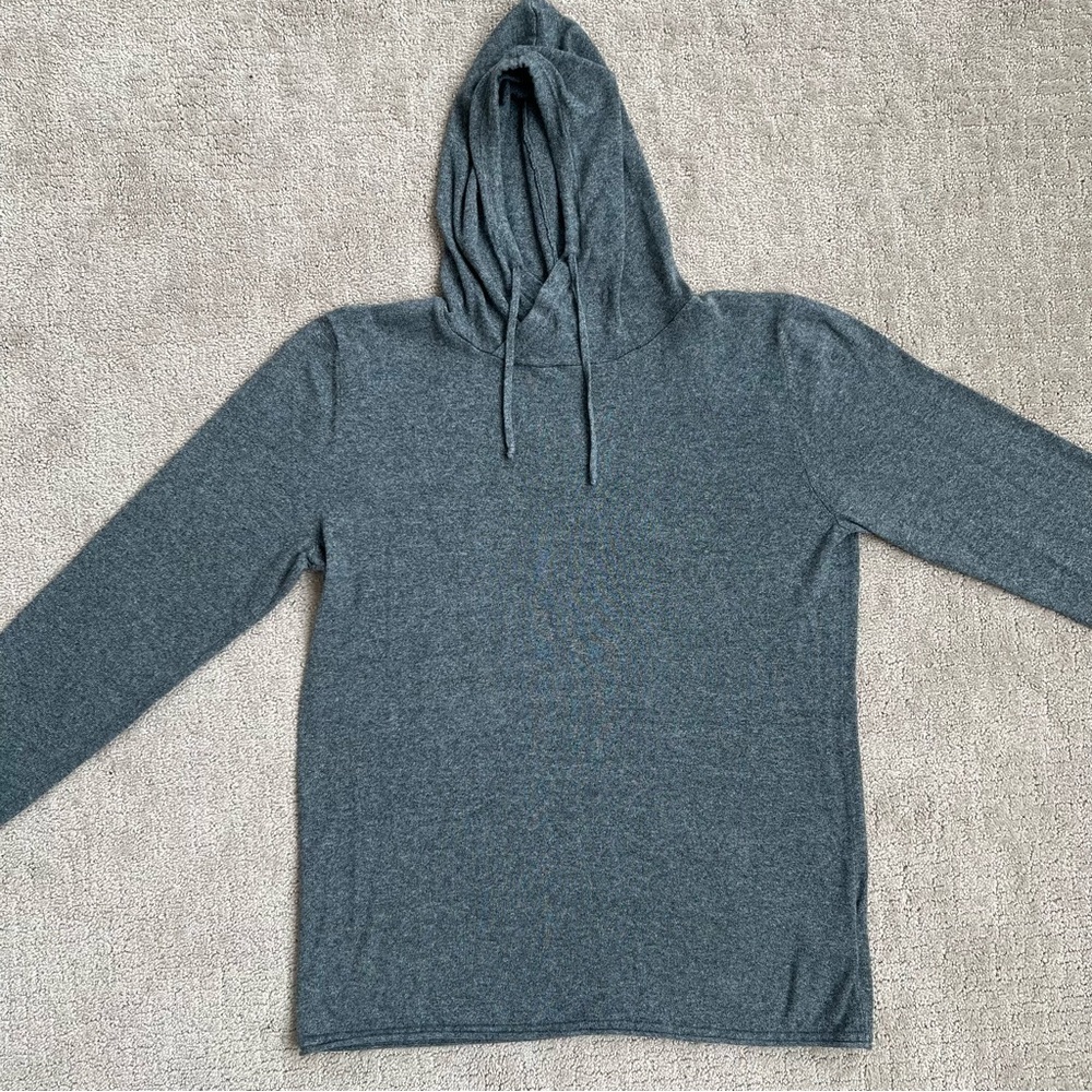 H&M Lightweight Charcoal Hoodie - Picture 2 of 6